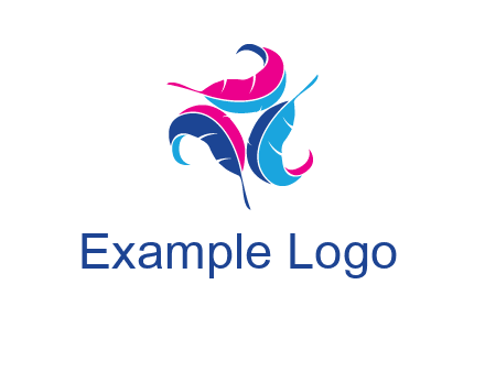 features in triangle formation publishing logo