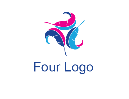 features in triangle formation publishing logo
