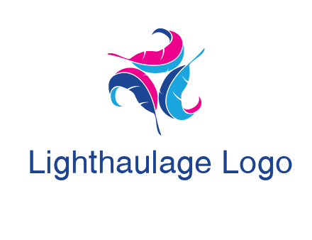 features in triangle formation publishing logo