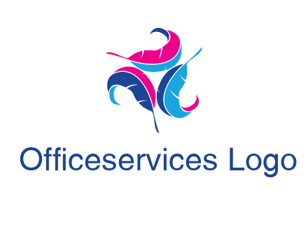 features in triangle formation publishing logo