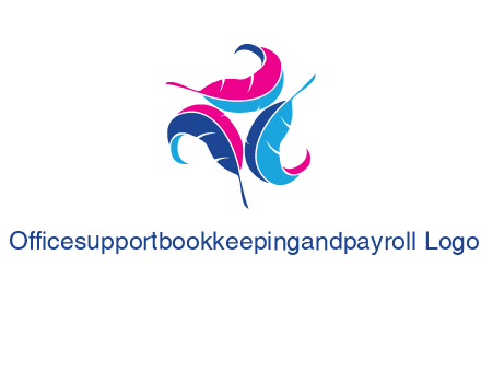 features in triangle formation publishing logo