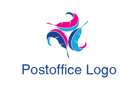 features in triangle formation publishing logo