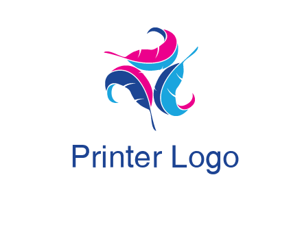 features in triangle formation publishing logo