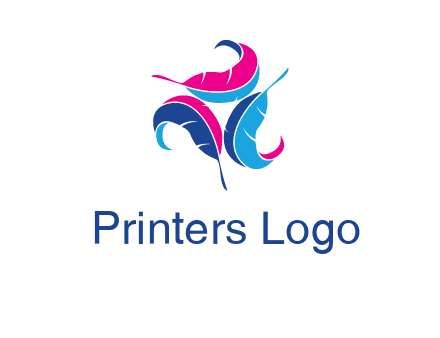 features in triangle formation publishing logo