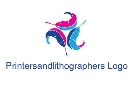 features in triangle formation publishing logo