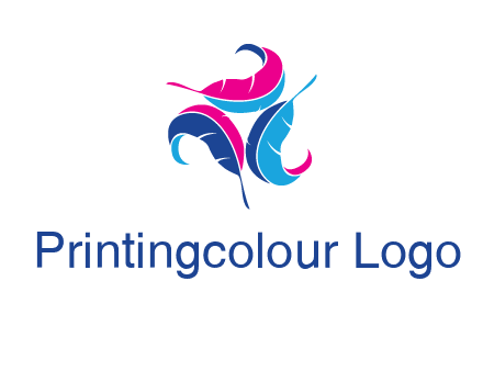 features in triangle formation publishing logo
