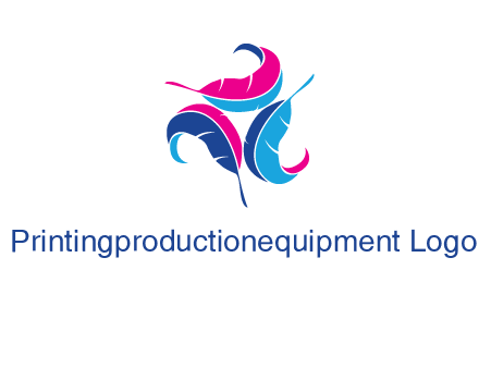 features in triangle formation publishing logo