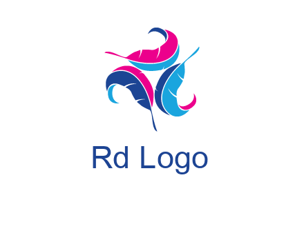 features in triangle formation publishing logo