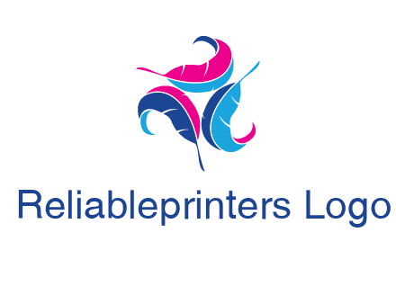 features in triangle formation publishing logo
