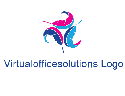 features in triangle formation publishing logo