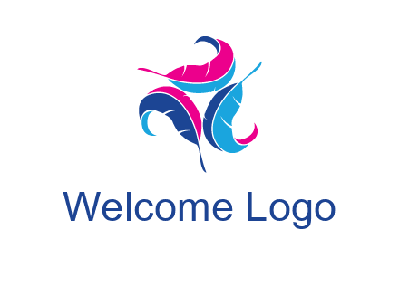 features in triangle formation publishing logo
