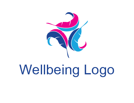 features in triangle formation publishing logo