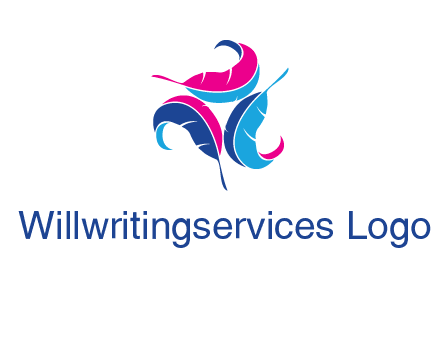 features in triangle formation publishing logo