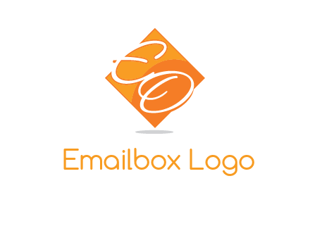 Letters EO are in Diamond logo