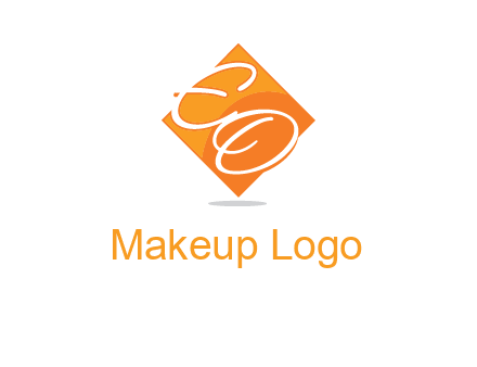 Letters EO are in Diamond logo