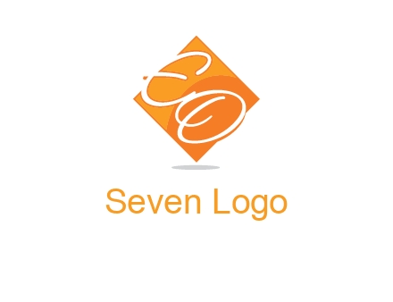 Letters EO are in Diamond logo