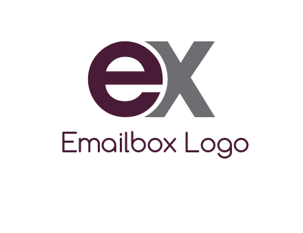 letter E and letter X together