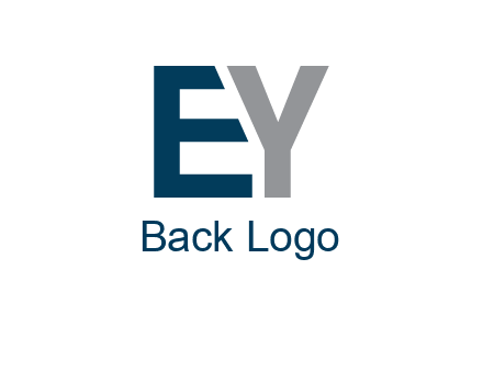 letter E and letter Y together