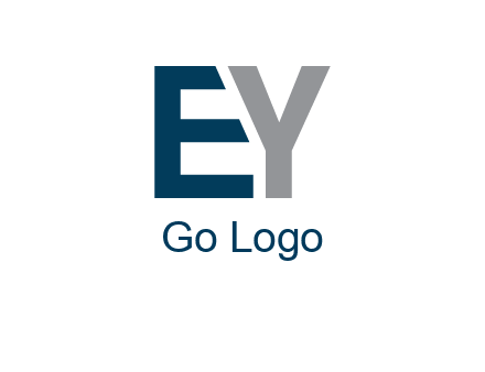 letter E and letter Y together