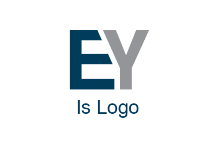 letter E and letter Y together