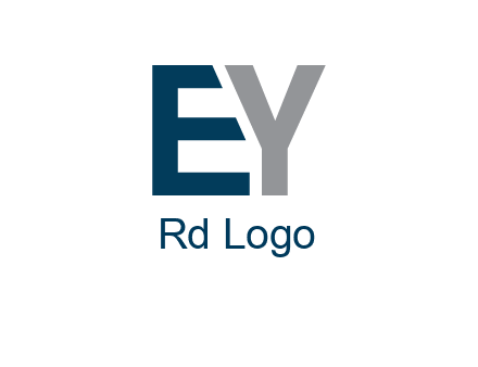 letter E and letter Y together