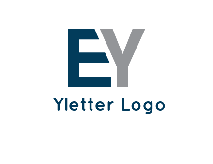 letter E and letter Y together