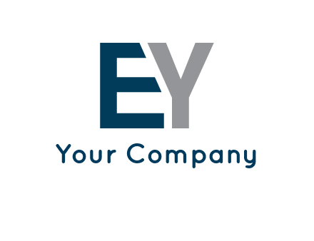 letter E and letter Y together
