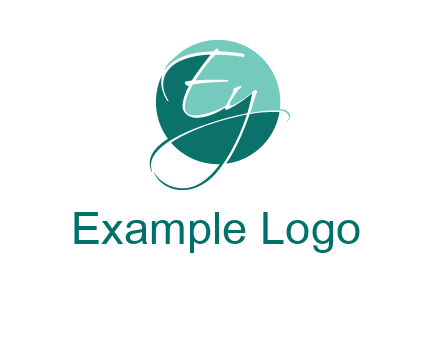 Letters EY are in circle logo