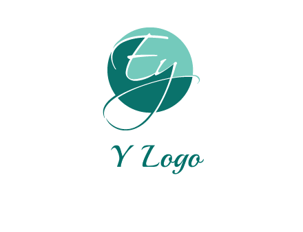 Letters EY are in circle logo