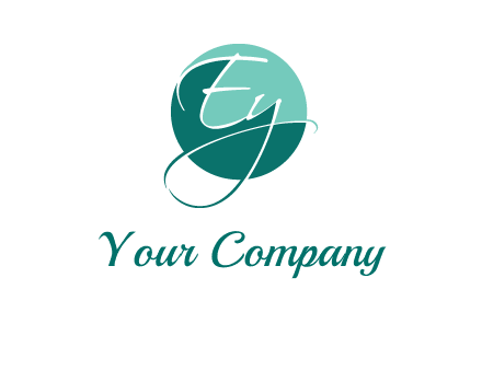 Letters EY are in circle logo