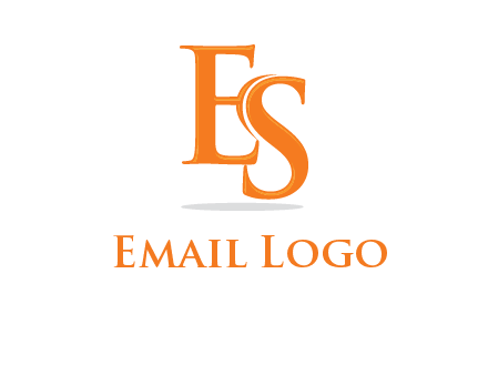 letter E and S joined together