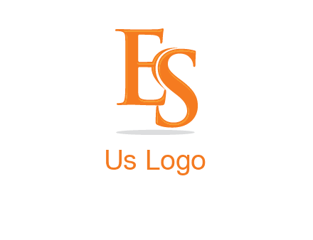 letter E and S joined together