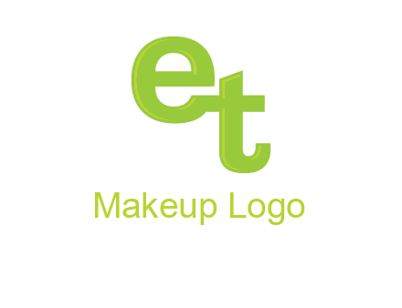letter E and letter T joined together