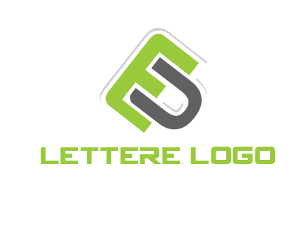 letter E and letter U together