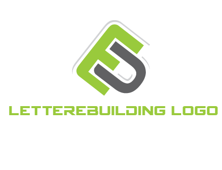 letter E and letter U together