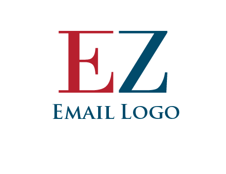 letter EZ joining together
