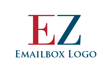 letter EZ joining together