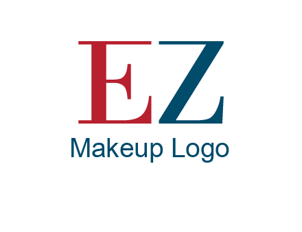 letter EZ joining together