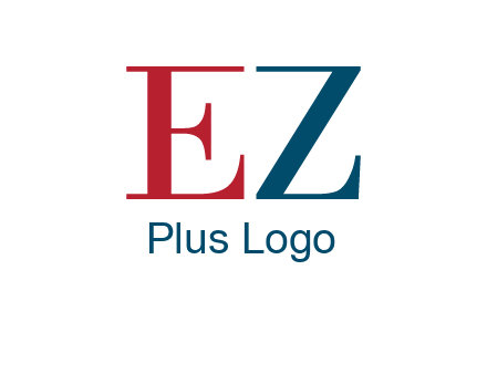 letter EZ joining together