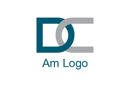 letter D and letter C intertwining 