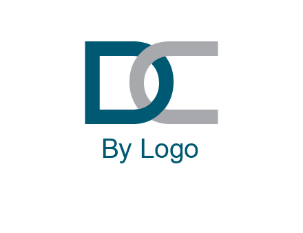letter D and letter C intertwining 