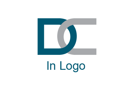 letter D and letter C intertwining 