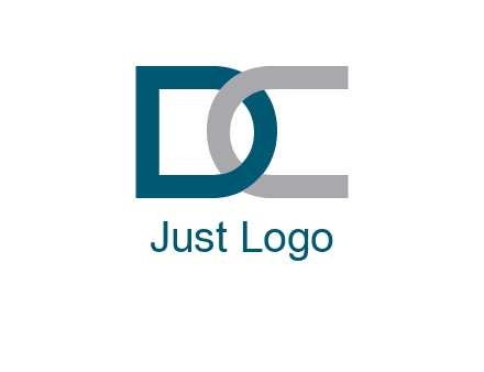 letter D and letter C intertwining 