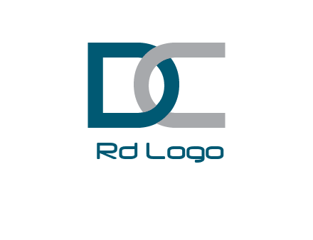 letter D and letter C intertwining 