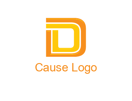 letter D in letter D