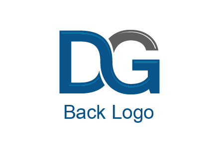 letter D joined to letter G
