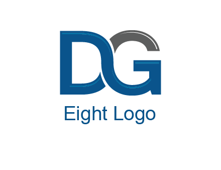 letter D joined to letter G