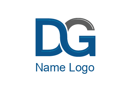 letter D joined to letter G