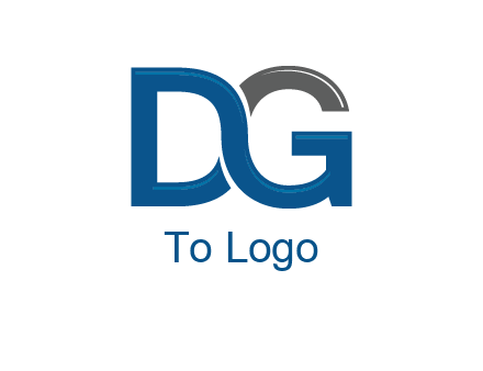 letter D joined to letter G
