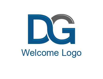 letter D joined to letter G